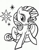 Coloring Pages Pony Little Littlepony Book Popular sketch template