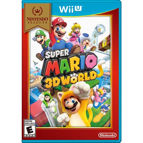 nintendo selects super mario  world wii  wuppard bh