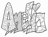 Coloring Pages Printable Names Name Girls Kids Popular Most Choose Board Drawing sketch template