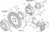 Wilwood Brake Rear Kit Dr Parking Schematic Aero4 Assembly Big Brakekits Brakes sketch template