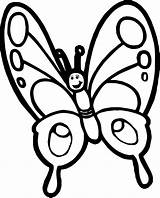 Butterfly Wecoloringpage Vague Primanyc sketch template