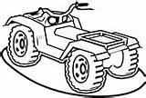 Wheeler Coloring Pages Atv Four Rzr Printable Drawing Wheelers Color Quad Polaris Simple Print Man Off Getdrawings Supercoloring Road Vehicle sketch template