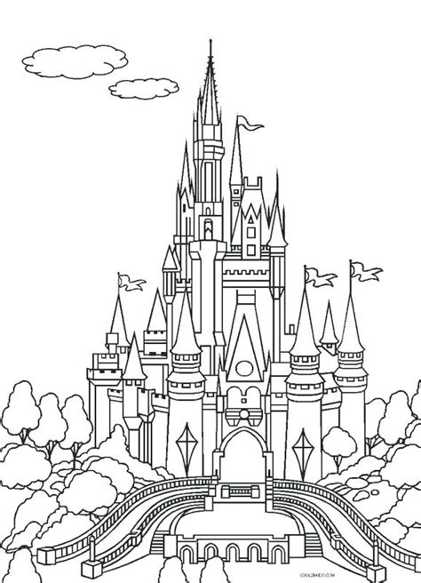 elsa castle coloring page  getdrawings