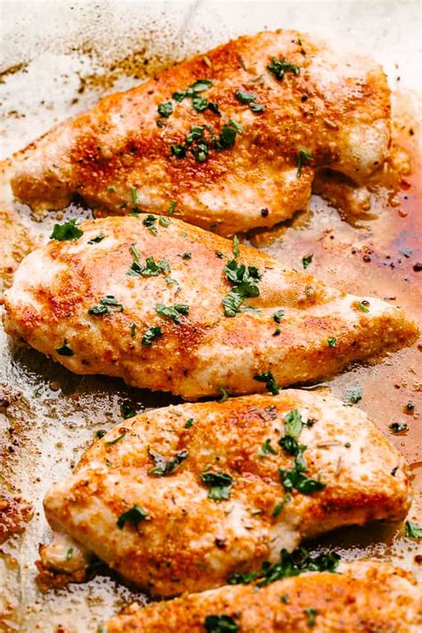 juicy oven baked chicken breasts easy weeknight recipes