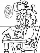 Coloring Pages Beethoven Water Pouring Head His Color Online sketch template