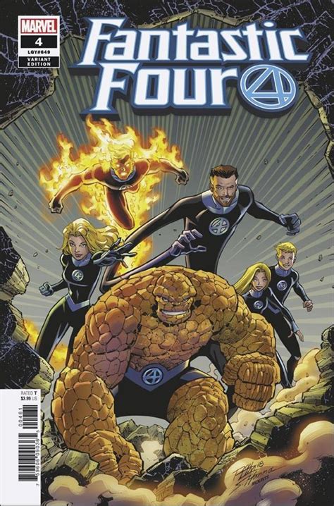 fantastic four 4 b jan 2019 comic book by marvel