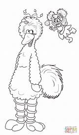 Coloring Bird Big Abby Pages Cadabby Sesame Street Printable Library Codes Insertion Getdrawings Drawing sketch template