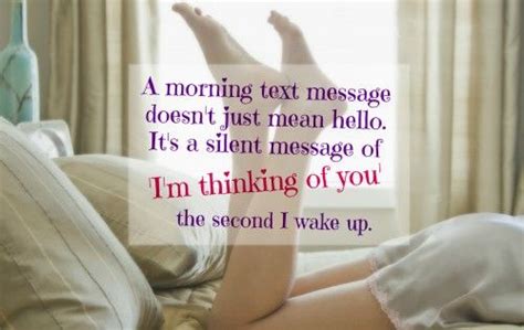 20 Good Morning Texts For Him Quotes