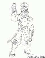 Drax Guardians sketch template