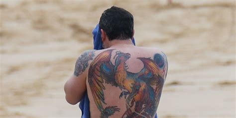 ben affleck says he loves his giant phoenix back tattoo on