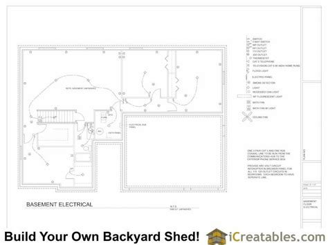 basement wiring plan backyard shed shed finishing basement