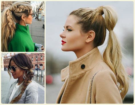 everyday ponytail hairstyles  fall hairstyles  hair colors