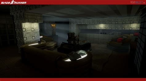 Artstation Blade Runner Deckard Apartment Unreal Engine 4 Rémi