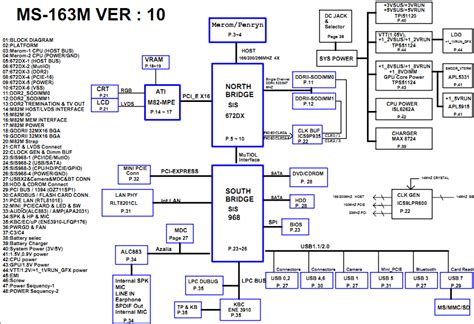 msi motherboard circuit diagram wiring diagram