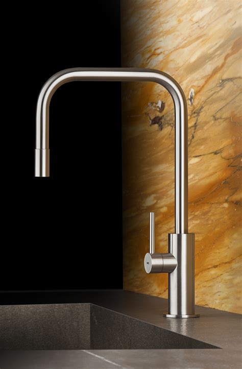 exquisite kitchen faucets merge italian design  elegant aesthetics