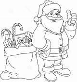 Natale Babbo Facili Sacco Regali Disegnare Natalizi Claus Belli Bacheca Pieno Sorridente Addobbi Tante Archzine sketch template