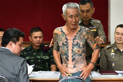 old yakuza boss arrested for unsolved murder after tattoos