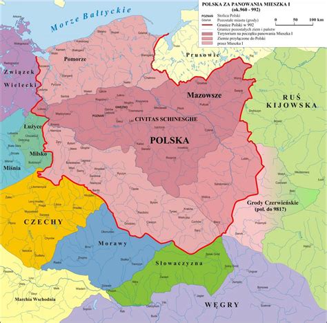dawna mapa polski dawna  historyczna mapa polski