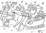 Sleigh Weihnachten Ausmalbilder Weihnachtsmann Webstockreview sketch template