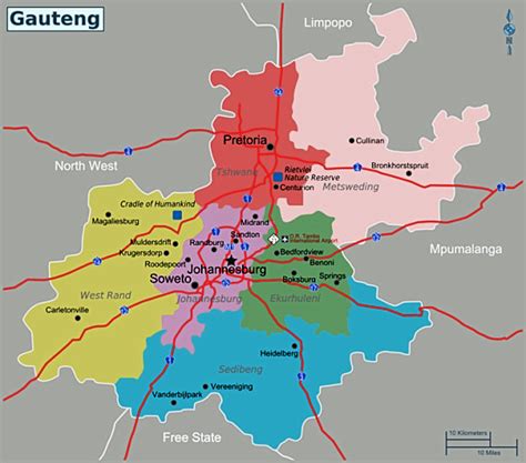 interactive map  johannesburg south africa