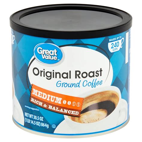 great  original roast medium ground coffee  oz walmartcom