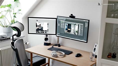 desk setup ideas  boost work inspiration