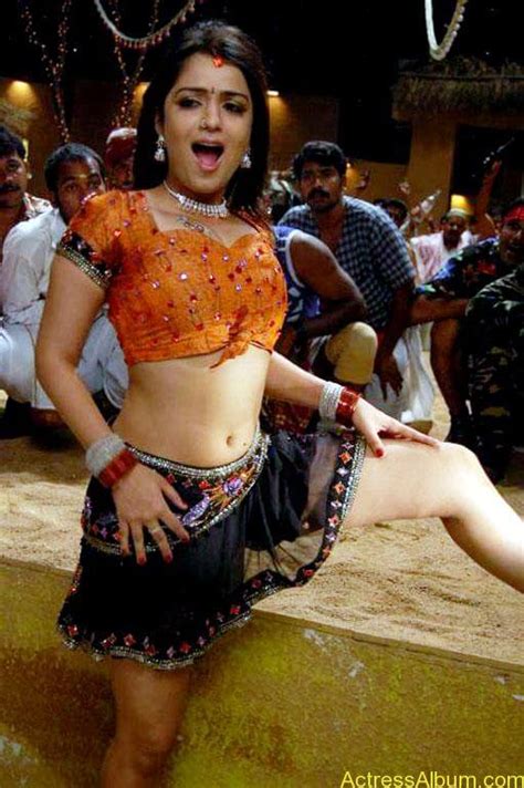 Nikitha Hot Navel Show In A Telugu Item Song Actress Album