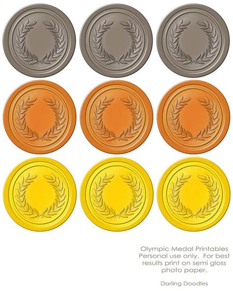 printable  printable olympic medals  art print  olympics