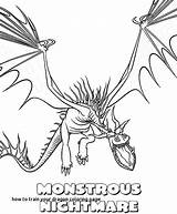 Coloring Dragon Train Pages Toothless Hookfang Printable Gronckle Monstrous Dragons Color Getcolorings Kids Fury Night Colorings Dr Getdrawings sketch template