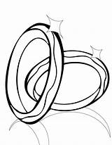 Ring Wedding Drawing Cartoon Clip Clipart Cliparts sketch template