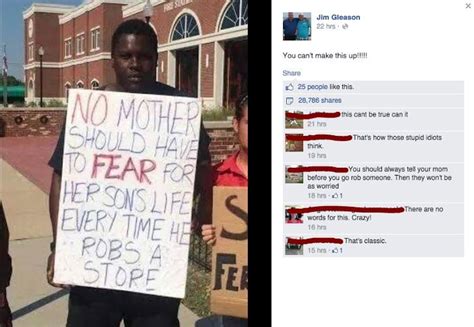 ferguson protester s photo gets edited into racist meme goes viral