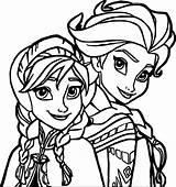 Coloring Elsa Anna Frozen Pages Disney Printable Princess Drawing Print Colouring Wecoloringpage Color Kids Sheets Clipartmag sketch template