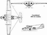 Pby Consolidated Catalina sketch template