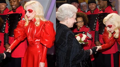 Lady Gaga Bei Queen Elizabeth Ii
