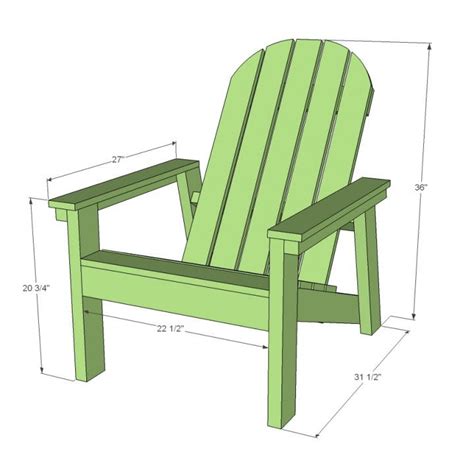 adirondack chair plans  templates    paint wood