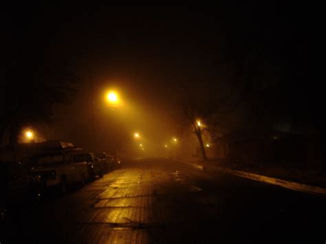 foggy street   urceleb  deviantart