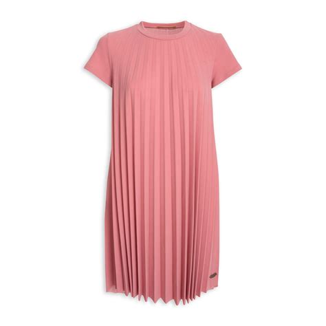 buy ginger mary pink pleated dress online truworths