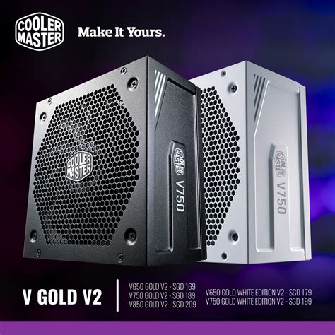 cooler master launches  gold  series power supply units  tech revolutionist