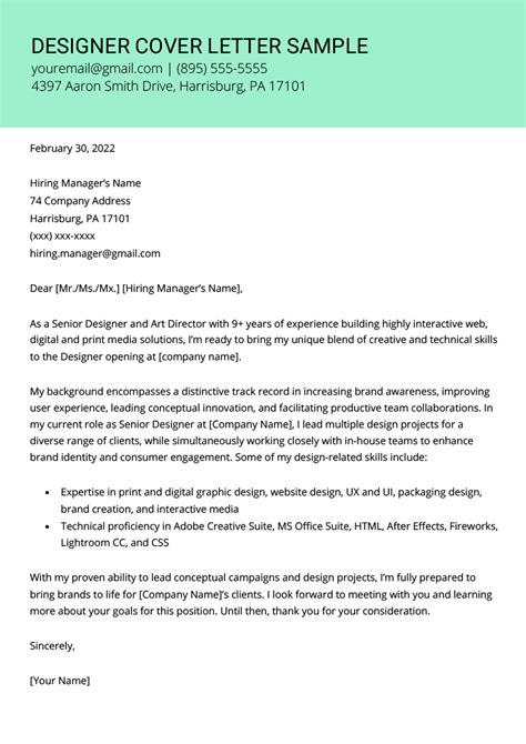 design templates uxui design ats friendly cover letter included