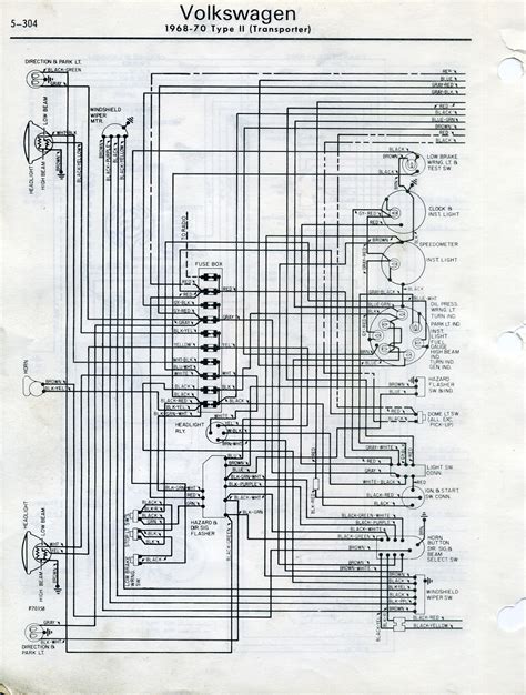 type  wiring diagrams  volkswagen bus  vdub factory