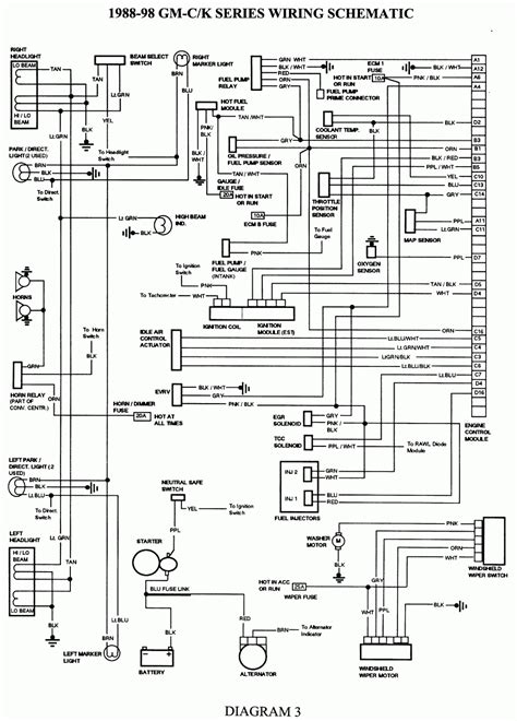 chevy silverado engine wiring diagram
