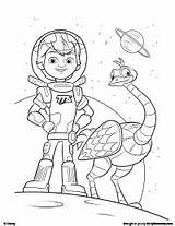 Miles Tomorrowland Rescue Coloring Earlymoments Disney sketch template