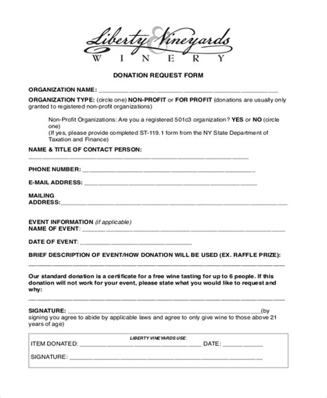 profit donation request letter template template guru