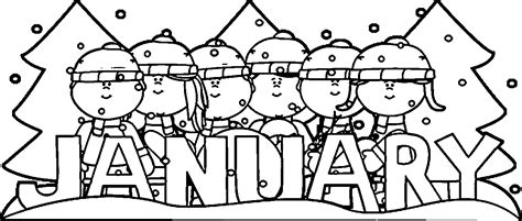 january coloring pages  kids clip art library
