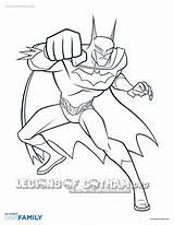 Coloring Pages Batman Justice League Lee Unlimited Bruce Beware Getcolorings Color Printable Print sketch template