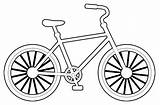Bicycle Coloring Bike Pages Kids Drawing Easy Bmx Printable Color Bikes Template Sheet Bicycles Bicyle Riding Print Colorings Vehicles Getdrawings sketch template