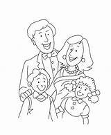 Family Coloring Pages Color Print Coloring2print sketch template
