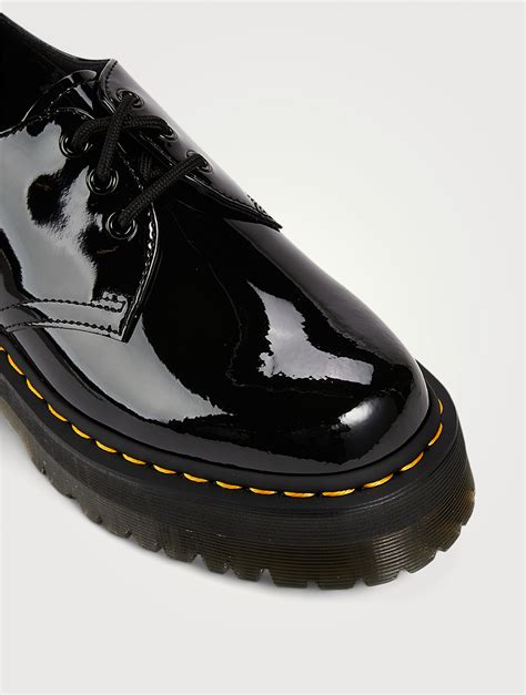 dr martens  quad patent leather platform derby shoes holt renfrew canada