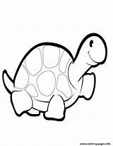 Turtle Coloring Pages Cartoon Cute Baby Printable Drawing Clipart Cliparts Turtles Getdrawings Step Car Funny Library Popular sketch template