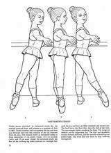 Positions Sheets Arabesque Tendu Plie Pointe Desde Basics Ballerina sketch template